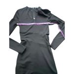 T by Alexander Wang Black Cutout V Neck Long Sleeve Midi Dress Size XS Photo 3