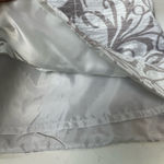 London Times  halter party shift dress shimmer white gray Sz 8 wedding guest Photo 9