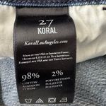 Koral  Skinny Mid Rise Stretch Jeans Size 27 Dark‎ Wash Denim in Shade Photo 7