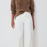 NA-KD White High Rise Jeans Photo 0