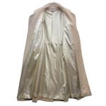 Cassidy Vintage Women's Cream Wool Blend Long Line Elegant Overcoat Retro 14 Photo 2