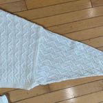 Princess Polly Cream Cable Knit Sweater Set Cropped Mini Skirt Size XS/S Photo 3