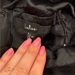 Lulus Amazing Evening Black Tiered Maxi Dress Size Medium Black Tie Wedding Photo 7