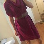 Target maroon burgundy cowl neck dress Photo 0