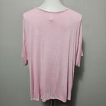 Forgotten Grace  Pink Knot Front Top 2X Bohemian Pastel Clean Girl Feminine Photo 5
