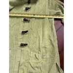 Vtg Willow Corduroy Jacket Womens Small Lime Green Horn Toggle Cotton Made USA Green Photo 8