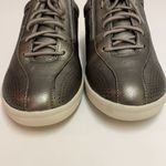 Easy Spirit  Freney Dk Grey Metallic Leather Shoes B16B Photo 8
