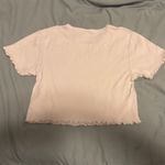 Urban Outfitters  White Graphic Crop Top Photo 4