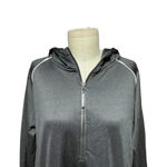 Good American Hero Performance Black Hoodie Tunic Size 2/3 M/L Photo 3