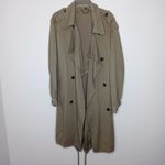 All Saints olive green coat size large Photo 3