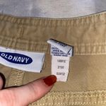 y2k tan micro mini cargo shorts Size 2 Photo 2