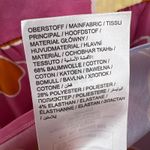 Ulla Popken Tiered Midi Dress Cotton Bright Big Retro Floral Size 16/18 Pink Photo 2