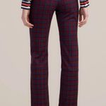 Trina Turk The Willis Flare Pants Multicolor Houndstooth Print Size 0 EXCELLENT! Photo 14