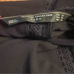 ZARA  Short Flutter Sleeve Lace Inset‎ Open Back Romper in Black Size XS Photo 9