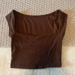 SheIn Going Out Top Brown Photo 0