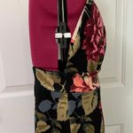 Carolina USA 90s Y2K Women Black Floral Mermaid Formal Gown Dress Sz S Adj Strap Photo 3