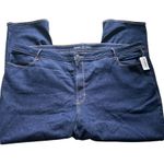 Old Navy  Womens Blue Denim High Rise Wow Straight Short Jeans  28 Photo 1