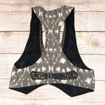 Diabless Black and Grey Vintage Look Embroidered Vest Size 2 Photo 13