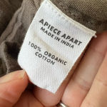 Apiece Apart Las Alturas Mini Dress in Morel Brown size Small Photo 8