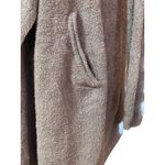 Barefoot Dreams Sz S / M CozyChic Lite Island Wrap Drape Cardigan Pockets Gray Photo 4