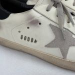 Golden Goose Superstar Sneakers White Leather Low Top Lace Up Shoes Sz 38 US 8 Photo 4