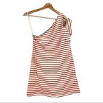 Anthropologie Anthro. Maeve - Striped One Shoulder Mini Dress - XSP Photo 1