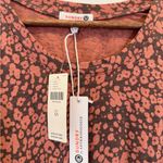 Sundry  Long Sleeve Pink Pattern Dress Photo 4