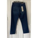 Baldwin Theresa El Dorado Distressed Straight Leg High Waisted Jeans Size 29 Blue Photo 2