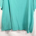 Jessica London 30W 32W Top 3X Green Short Sleeve Tee Swing Trapeze A Line 790 Photo 3