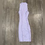 Naked Wardrobe  Lavender Bodycon Dress Photo 3