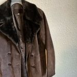 Brown leather jacket Photo 5