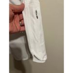 Athleta  Daydreamer Racerback White Fitted Workout Tank Top Sz. S Photo 3