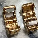 Pandora New (2) 14k Yellow Gold Heart Clip Charm - 750243 (set of 2) plus GIFT Photo 4