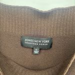 Jones New York Brown Knit Camisole Tank Top Ribbed Trim Square Neck Size 1X Photo 6
