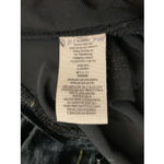 Free People  NEW Women Size 0 Black Be My Baby Velvet Mini Dress Mock Neck Floral Photo 7