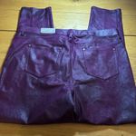 Chico's NWT Chico’s faux knit suede worn luggage pant Monrovia 3 (xl/16) Photo 7