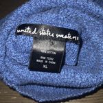 United States Sweaters United States Royal Blue Turtleneck Stretch Knit Casual Work Sweater XL Photo 5