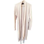 Twelfth Love size L pale pink long lagenlook cardigan. Size L Photo 1