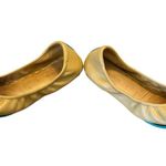 Tieks  By Gavrieli Tan Brown Leather Comfort Foldable Flats Shoes Woman Sz 8 Photo 6