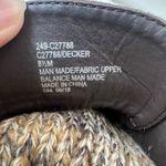 Cliffs by White Mountain Ankle Boots Knit Cuff Lace Up Brown Womens 8.5M Size 8.5 Photo 6