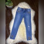 Lucky Brand “Ava” Mid Rise Skinny Jean With Embroidery Sz 8/29 Photo 1