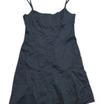 Per Se Dress Vintage Plus 16 XL Black Mini Zippered Pleated 90s Photo 0