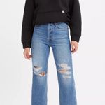 Levi's Levi’s Ribcage Ripped Ankle Straight Leg Jeans Photo 1