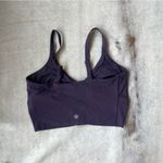 Athleta  cinch long line a-c purple sports bra Photo 4
