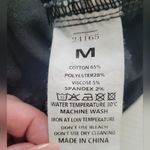 None Black Size Medium Black Distressed Pregnancy Maternity Jeans Pants Photo 3