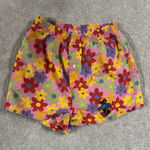 Sesame Street vintage  Shorts Boxer hippie Elmo Embroidered Small‎ Women's Flower Photo 0