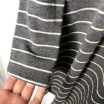 Le lis Nellie Taft  Soft Striped Long Sleeve Shirt Dress Small Gray White Stripes Photo 5