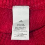 Frosty the Snowman Glitter Christmas Sweater Size L Photo 3