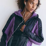 NEW Free People Movement Go The Distance Fleece Purple Photo 0
