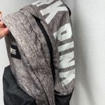 Victoria's Secret PINK Backpack Gray Heathered Black Logo School Travel Bag Photo 3